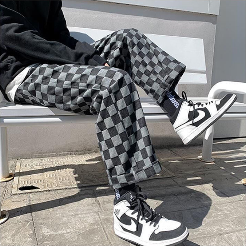 üũ    ĳ־ õ Ư 3XL   ٸ  Ʈ ʴ ϶    Streetwear J129